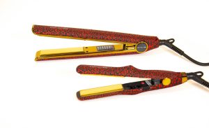 plancha corioliss c1 red leopard + plancha corioliss c trip black red limited edition