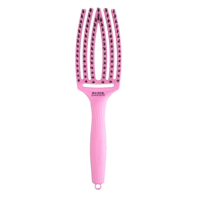cepillo olivia garden finger brush medium think pink soft (copia)