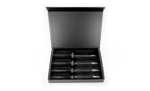 cepillos corioliss the brush titanium black green kit 4 unds