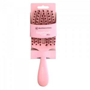 cepillo olivia garden fingerbrush mini care black carbon