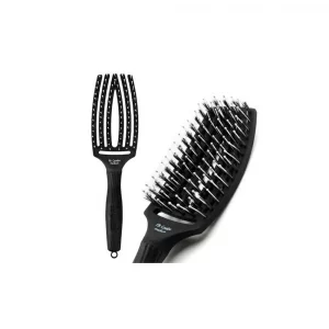 cepillo olivia garden fingerbrush boar & nylon black